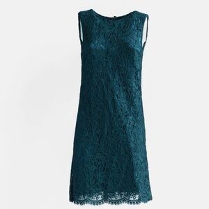 Dolce & Gabbana Elegant‎ Teal/Emerald Lace Dress - Size 42 (size U.S. 6)